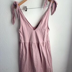 ASOS Design Dusty Pink V-Neck Top